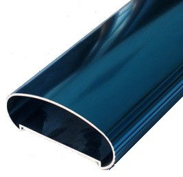 Perfil de aluminio industrial modificado para requisitos particulares con perfil superficial multi del aluminio del acabamiento/de la construcción