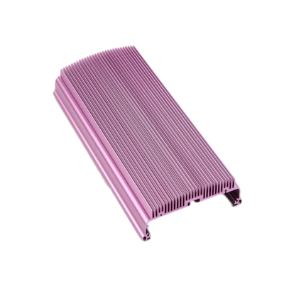 Profiles de extrusión de los disipadores de calor de aluminio 6063 anodizados