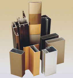 Perfil de la pared de cortina del aluminio de la aleación 6061 anodizado para el material de la construcción/de construcción