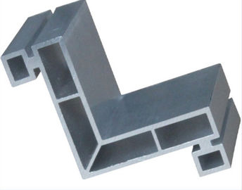 Perfil de la protuberancia de la construcción del perfil del aluminio de la aleación 6061 con trabajar a máquina acabado