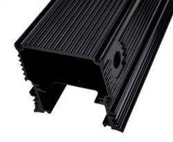 Ennegrezca las protuberancias de aluminio anodizadas para la electrónica/la cubierta eléctrica/el recinto electrónico