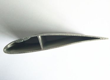 Perfil de aluminio industrial anodizado de la aspa del ventilador, aspa del ventilador de Coller del aire