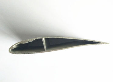 Aspas del ventilador industriales de aluminio de anodización, perfil del aluminio 6063, plateado/negro
