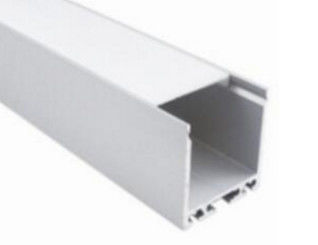 El polvo pintó la cubierta eléctrica del perfil de aluminio industrial/Shell eléctrico para el cambiador de calor