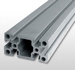 El perfil de aluminio industrial de plata, alea la protuberancia del aluminio 6061 T6