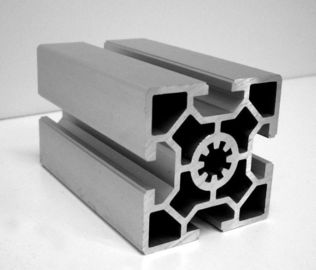 Protuberancia de aluminio anodizada plateada de la cola de milano del sistema de aluminio industrial del perfil 6005