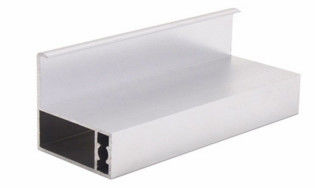 Corte anodizado plateado/junta de aluminio de perforación del tornillo del marco del panel solar