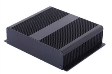 El anodizado en negro brillante sacó el recinto de aluminio 6063/6061/6005