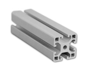Revestido electroforético T-ranurada del perfil de aluminio industrial para el corte de doblez