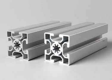 la protuberancia de aluminio de la T-ranura perfila el tratamiento pulido acero de Suface/para el transportador
