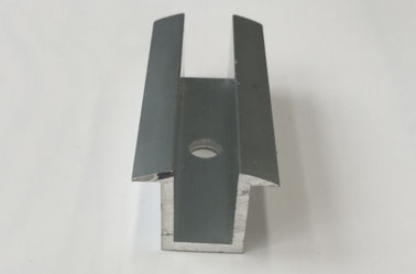 El molino acabado/anodizó abrazadera solar de los sistemas picovoltio del montaje del tejado 6063-T5/6060-T5 la mediados de