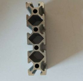 Perfil de aluminio industrial pintado anodizado T66 con el doblez de la perforación
