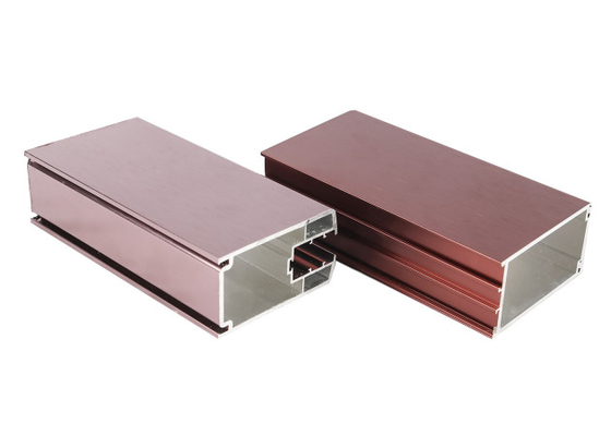 Profile de extrusión de ventanas de aluminio para transferencia de grano de madera 6063-T5