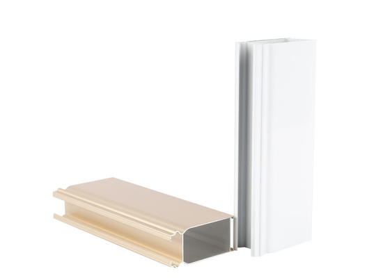 Profiles de extrusión de ventanas de aluminio por electroforesis 6063-T5 con mecanizado terminado
