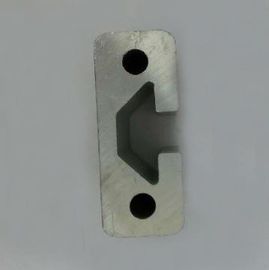 Sistema de aluminio anodizado plateado del perfil 6063-T5 con moler/que perfora