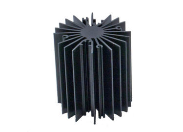 Disipador de calor del girasol/perfiles de aluminio de la protuberancia del disipador de calor para el intercambio llevado de la luz/de calor