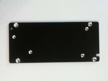 Perfil de aluminio industrial del espray de polvo del fluocarbono/cubierta electrónica del producto con el doblez