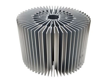Disipador de calor del girasol/perfiles de aluminio de la protuberancia del disipador de calor para la luz llevada