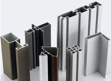 Perfil de aluminio anodizado de la protuberancia/con el corte/trabajar a máquina de la perforación/CNC