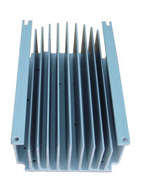 6061 perfiles de aluminio de la protuberancia del disipador de calor T6/T66 para los coches con trabajar a máquina del CNC
