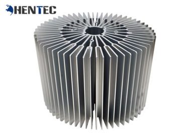 Perfiles de aluminio estándar de la protuberancia del disipador de calor del girasol para la luz llevada, anodizados