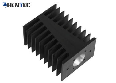 El color negro anodizó el disipador de calor de aluminio modificado para requisitos particulares los perfiles de aluminio industriales