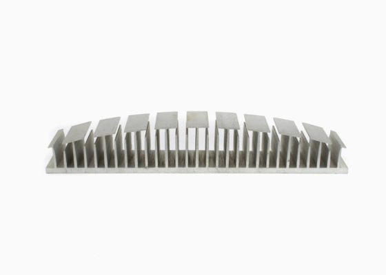 Profiles de extrusión anodizados para disipadores de calor de aluminio 6063-T5 con mecanizado CNC