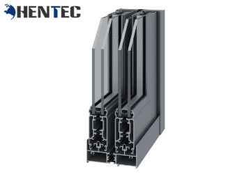 El polvo 605 T5 pintó los perfiles del marco de ventana de aluminio para la ventana de desplazamiento