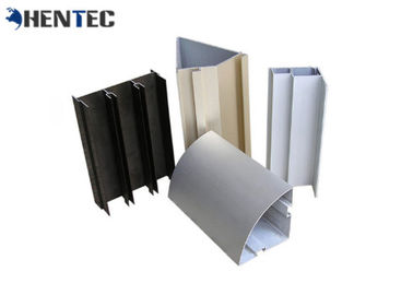 Perfiles de aluminio estándar de la protuberancia del CE para las puertas colgadas laterales / las puertas de la construcción