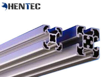 Perfil de aluminio de la protuberancia del perfil del OEM de la ranura de aluminio industrial del sistema V