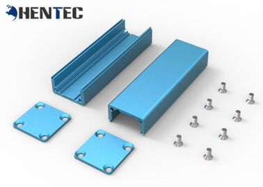 Azul brillante que anodiza el impermeable de aluminio sacado 6063/6061 del recinto/6005