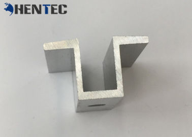 6063 / La protuberancia de aluminio de 6061/6082 sistemas solares del montaje del tejado forma la abrazadera media