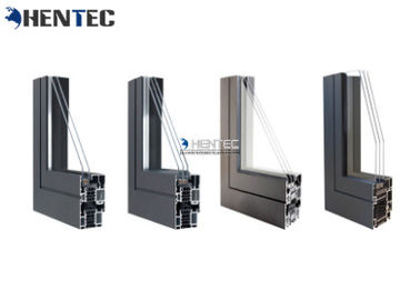 Profundamente proceso de los perfiles de la protuberancia de la ventana de aluminio para Silding/la ventana del marco