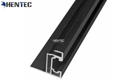 El color negro anodizó la junta de aluminio del tornillo del marco del panel solar/la junta dominante de la esquina