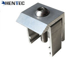 Abrazadera solar de aluminio durable del sistema del soporte de techo para el sistema solar del montaje