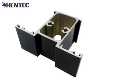 La protuberancia de pintura anodizada/del polvo de la ventana de aluminio perfila resistente a la corrosión