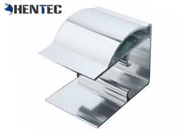 La forma del cuadrado de la pintura del polvo sacó proceso profundo del CNC del aluminio de los perfiles