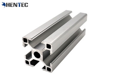 6063 anodizó el tratamiento cubierto polvo formado T de aluminio de Suface del sistema del perfil
