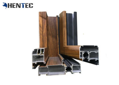 El perfil de la puerta/de la ventana del elevador sacó el sistema de aluminio de la construcción del canal