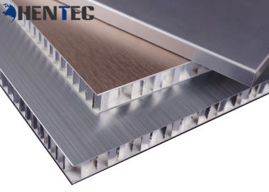 El panel de aluminio anodizado del panal del perfil de aluminio de la construcción con final cepillado