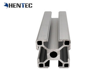 Anodizado/polvo pintó el sistema de aluminio T del perfil ranurado sacó el enmarcar de aluminio