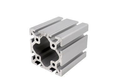 La ranura de aluminio industrial anodizada plateada del perfil V sacó las formas de aluminio