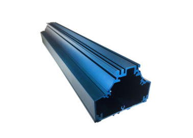 Azul brillante que anodiza el impermeable de aluminio sacado 6063/6061 del caso