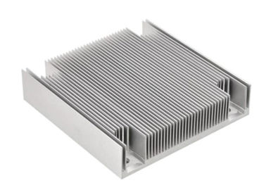 6061 perfiles de aluminio anodizados aleación de la protuberancia del disipador de calor