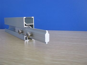 Sistemas solares anodizados del montaje del tejado, perfil de aluminio para el panel solar