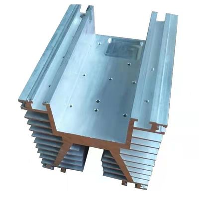 CNC de encargo anodizado del OEM que trabaja a máquina perfiles sacados del disipador de calor