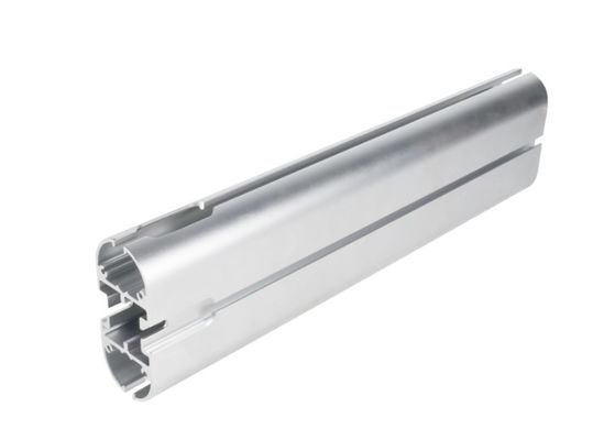 tubo de aluminio anodizado de plata de alta resistencia 6061-T6