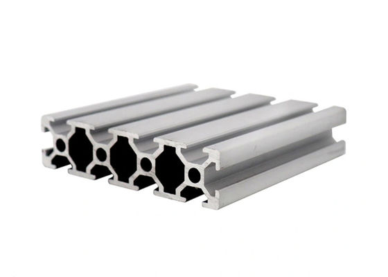 La planta de fabricación de encargo polvo de anodización pintó sistemas que enmarcaban de la protuberancia de aluminio