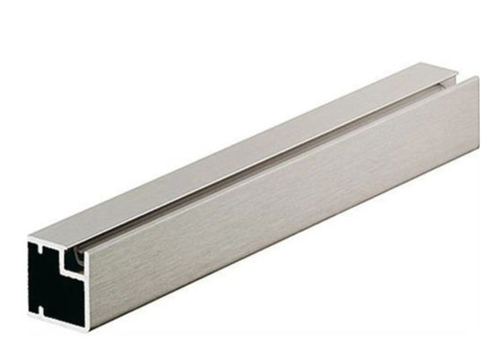 Perfil de aluminio industrial que trabaja a máquina acabado T5 cepillado/tratamiento superficial del satén
