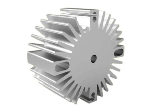El estándar del girasol llevó perfiles de aluminio anodizados ligeros de la protuberancia del disipador de calor T5